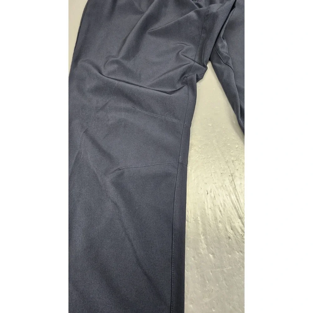 Fabletics The Only Pants Mens 33x32 Blue 4-Way Stretch Athleisure Performance